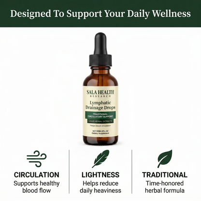 New Maximum Potency Formula - Lymphatic Drainage Drops by Sala Health™
