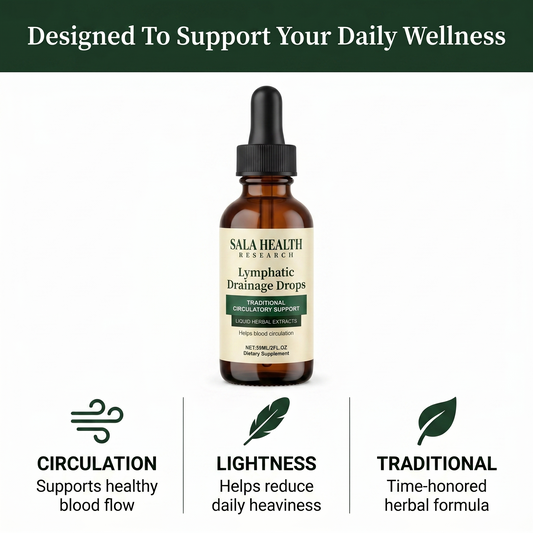 New Maximum Potency Formula - Lymphatic Drainage Drops by Sala Health™